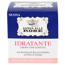 Carica l&#39;immagine nel visualizzatore di Gallery, Acqua alle Rose Crema Idratante, Pelli Secche o Sensibili - 50ml - Ilgrandebazar