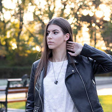 Carica l&#39;immagine nel visualizzatore di Gallery, Heka Naturals Collana con Ciondolo in Shungite Elite, Realizzata Pietra... - Ilgrandebazar
