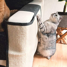 Carica l&#39;immagine nel visualizzatore di Gallery, Navaris Tappeto tiragraffi per Gatti Divano - sinistra, Grigio scuro - Ilgrandebazar