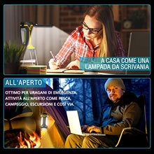Carica l'immagine nel visualizzatore di Gallery, Tesecu Lanterna da Campeggio Torcia LED 3 in 1, Lampada...