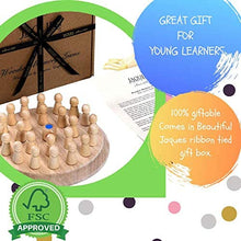 Carica l'immagine nel visualizzatore di Gallery, Jaques of London Gioco di Memoria in Legno Bellissimi Giocattoli in Legno e Giochi di Memoria per Bambini di Tutte Le età. Giocattoli educativi per Bambini per 2 3 4 Bambini di 5 Anni.