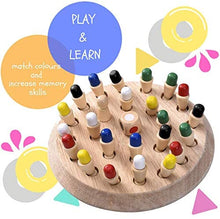 Carica l'immagine nel visualizzatore di Gallery, Jaques of London Gioco di Memoria in Legno Bellissimi Giocattoli in Legno e Giochi di Memoria per Bambini di Tutte Le età. Giocattoli educativi per Bambini per 2 3 4 Bambini di 5 Anni.