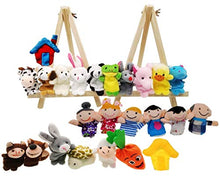 Carica l&#39;immagine nel visualizzatore di Gallery, JZK 24 Burattini a Dito Animali pupazzetti Dita Set Giocattoli animaletti... - Ilgrandebazar