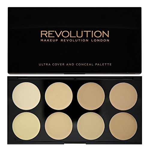 Makeup Revolution Ultra Cover and Nascondere Palette (Light), 10 G - Ilgrandebazar