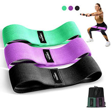 Carica l&#39;immagine nel visualizzatore di Gallery, OMERIL RUNYUE Bande Elastiche di Resistenza, Set Fasce Fitness in Tessuto...