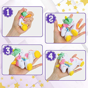 lenbest 7PCS Squishy Giocattoli, Kawaii Lento Aumento Giocattoli Morbidosi -... - Ilgrandebazar