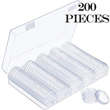 Carica l&#39;immagine nel visualizzatore di Gallery, Hicarer Capsule di Monete Rotondo Plastica Contenitori per con... - Ilgrandebazar