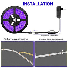 Carica l&#39;immagine nel visualizzatore di Gallery, Onforu 5M Striscia UV, LED UV 2835 300 Unità, 12V Strip... - Ilgrandebazar