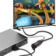Carica l'immagine nel visualizzatore di Gallery, AMANKA Convertitore da SCART a HDMI Adattatore Audio Stereo HD Scart a - Ilgrandebazar
