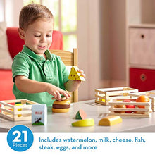 Carica l&#39;immagine nel visualizzatore di Gallery, Melissa and Doug Giochi di legno Set cibo in Multicolore