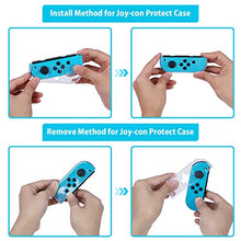 Carica l&#39;immagine nel visualizzatore di Gallery, HEYSTOP Custodia per Nintendo Switch, Cover Protettiva TPU-Trasparente