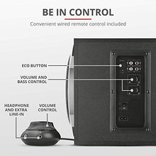 Carica l&#39;immagine nel visualizzatore di Gallery, Trust Tytan Set Altoparlanti 2.1 con Subwoofer, Risparmio Energia, Standard,...