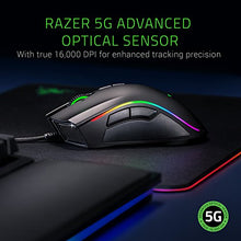 Carica l&#39;immagine nel visualizzatore di Gallery, Razer Mamba Elite Mouse da Gioco Ergonomico, 5G Vero 16000, Sensore Ottico...