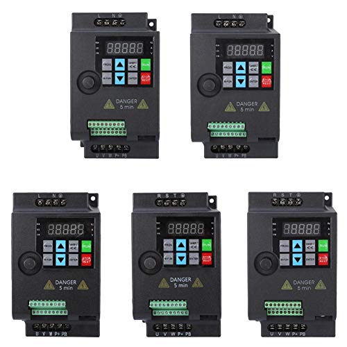VFD Inverter convertitore di frequenza, 0.75/1.5/2.2KW 220V/380V 1HP/3HP...