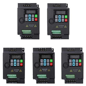 VFD Inverter convertitore di frequenza, 0.75/1.5/2.2KW 220V/380V 1HP/3HP...