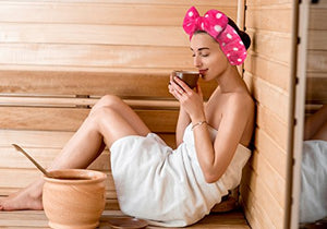 Hairizone - Set di 2 fasce elastiche per capelli con fiocco, Pink/Roseo - Ilgrandebazar