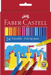 Faber Castell 949288 Astuccio, Confezione da 24 Pennarelli 24 Pezzi - Ilgrandebazar