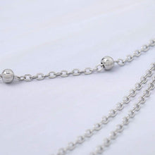 Carica l'immagine nel visualizzatore di Gallery, Collana da donna multistrato con pendente Jovono Bohemia con pendente con collana in pietra di luna e pietre blu per donna