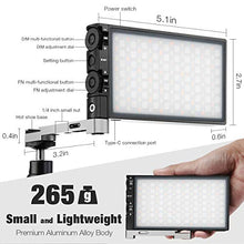 Carica l&#39;immagine nel visualizzatore di Gallery, Pixel G1s RGB LED - Luce video integrata, 12 W, luce video, colore pieno e...