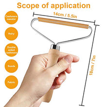 Carica l'immagine nel visualizzatore di Gallery, Portable Lint Remover,Levapelucchi Portatile,Vestiti Fuzz Rasoio Legno - Ilgrandebazar