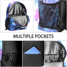 Carica l&#39;immagine nel visualizzatore di Gallery, Anime di moda zaino, Ragazze zaino luminoso Scuola Borsa Galaxy