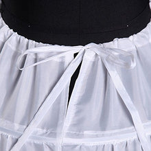 Carica l'immagine nel visualizzatore di Gallery, TEERFU Donna Crinoline Petticoat sottogonna Gonna Ball 25.5W -109 cm, White - Ilgrandebazar