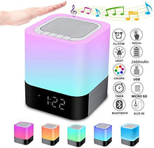 Carica l'immagine nel visualizzatore di Gallery, Swonuk Altoparlante Bluetooth da Comodino Casse Acustiche Portatili bianco
