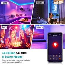 Carica l&#39;immagine nel visualizzatore di Gallery, Lohas Smart Lamp Spotlight, Lampadina a LED con attacco GU10, multicolore...