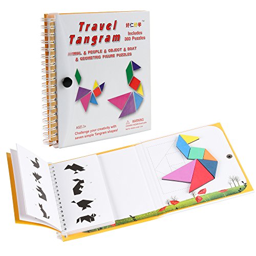 Coogam Tangram magnetici da Viaggio Tangrams Gioco Jigsaw Shapes... - Ilgrandebazar