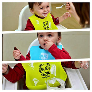 Bebylife Bavaglini In Silicone Morbido Neonato Neonata Impermeabili | Dotato... - Ilgrandebazar