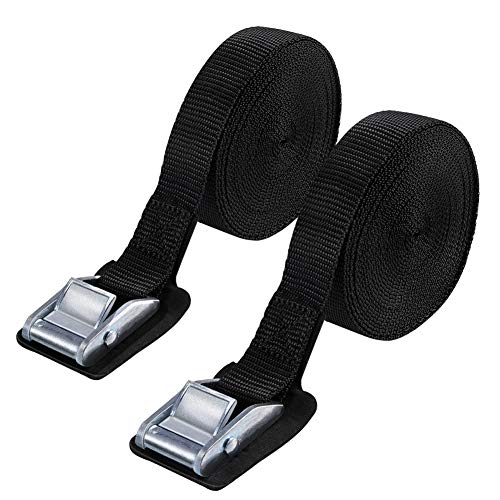 2 Pezzi Cinghie con cricchetto, KNMY Cinghia di fissaggio, di...