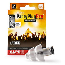 Carica l'immagine nel visualizzatore di Gallery, Alpine PartyPlug Pro Natural Tappo per filtro lineare feste, Trasparente
