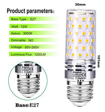 Carica l&#39;immagine nel visualizzatore di Gallery, Lampadina Led E27 12W Aogled,Equivalente a 100W Bianco Caldo 3000k 4pcs