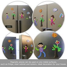 Carica l&#39;immagine nel visualizzatore di Gallery, Puzzle Magnetico Legno Lavagna Magnetica Doppio Lato di nero