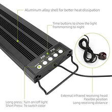 Carica l&#39;immagine nel visualizzatore di Gallery, Powcan, lampada per acquario, 72 LED, con controller a infrarossi, con...