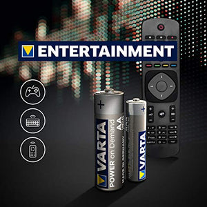 Batterie VARTA Power on Demand AA Mignon (pacco scorta da 100 in confezione...
