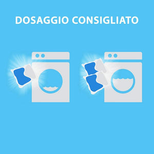 Dixan Duo Caps Classico Detersivo Lavatrice Predosato in Caps, Pulito Profondo, Confezione da 112 Lavaggi