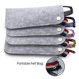 4 Pacco Occhiali da Lettura Donna Cerniera a +2.5, 4 Pacchi Colore Misto - Ilgrandebazar