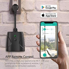 Carica l&#39;immagine nel visualizzatore di Gallery, Presa WiFi da Esterno Impermeabile Teckin 16A 4000W Intelligente...