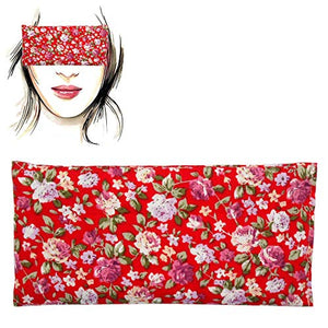 Cuscino per occhi "Pack 6-Flower 2020" | Semi di lavanda e riso | Yoga,... - Ilgrandebazar