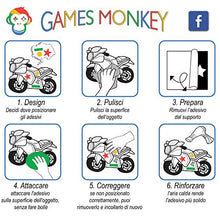 Carica l&#39;immagine nel visualizzatore di Gallery, GamesMonkey® - Adesivi Auto Fiori Margherite Prilblumen Tuning - 27/54 / 108 Pezzi - Carrozzeria Divertenti Moto Bicicletta Stickers Vetri Casco (Small, 27 Pezzi, Col 005)