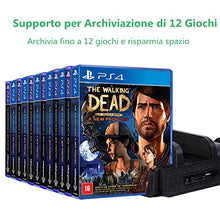 Carica l&#39;immagine nel visualizzatore di Gallery, PS4 Pro/ Slim/ Supporto Verticale con 3 Ventole 2 Stazioni di...