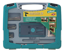 Carica l&#39;immagine nel visualizzatore di Gallery, Wolfcraft 4642000 - Set &quot;Undercover Jig&quot; per fissaggio con viti, Nero/Verde