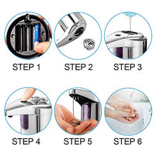 Carica l'immagine nel visualizzatore di Gallery, opamoo Dispenser Sapone Automatico, Touchless Nero1