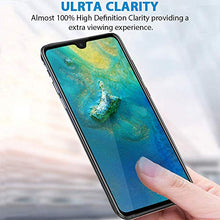 Carica l&#39;immagine nel visualizzatore di Gallery, Ferilinso Vetro Temperato per Huawei Mate 20,[2pack] [Copertura Nero-2 pcs