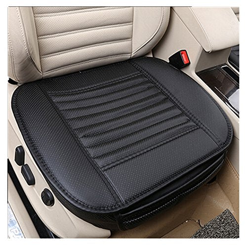EverFabulous 1 PCS PU Cuoio bambù Stuoia del Rilievo Cuscino della Nero - Ilgrandebazar