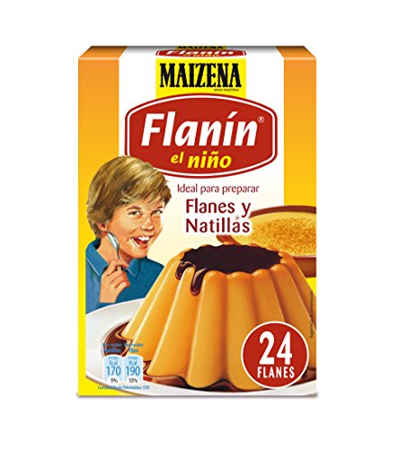 Maizena, Preparato per Budino Flan e crema pasticcera, 6 bustine 32g, totale...