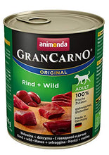 Carica l&#39;immagine nel visualizzatore di Gallery, Animonda Gran Carno - Cibo per Cani, Mix 2, 6 x 800 g 6 x 800 g - Ilgrandebazar