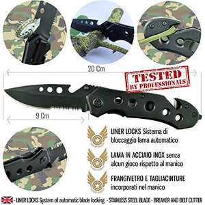 Kit Sopravvivenza Militare Professionale di Terza Generazione Emergenza...