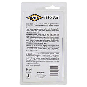 Bostik 10930 Tessuti GR.50, Trasparente - Ilgrandebazar